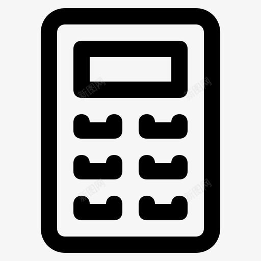 会计计算器财务图标svg_新图网 https://ixintu.com 会计 概要 电子商务 计算器 财务 财务管理