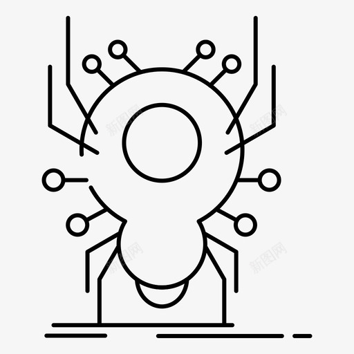 bugapp昆虫图标svg_新图网 https://ixintu.com app bug collection feb v4 web 昆虫 界面 病毒 蜘蛛