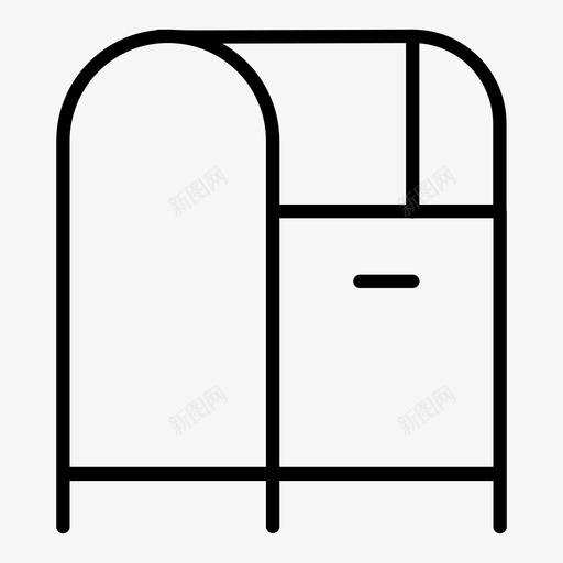 仓库书库数据库图标svg_新图网 https://ixintu.com 书库 仓库 数据库 硬盘