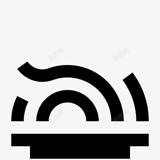 碗面中式吃图标svg_新图网 https://ixintu.com 中式 碗面 食平