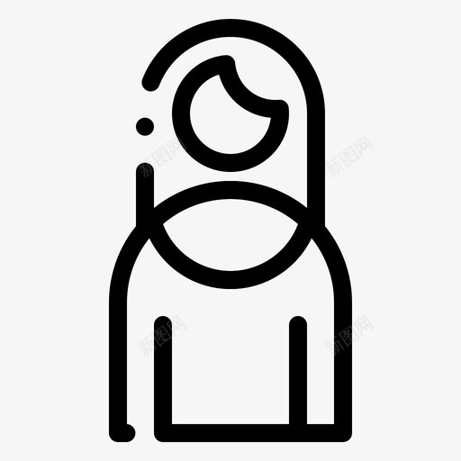女人女孩母亲图标svg_新图网 https://ixintu.com 2月 v3 女人 女孩 收集 母亲 界面 网络