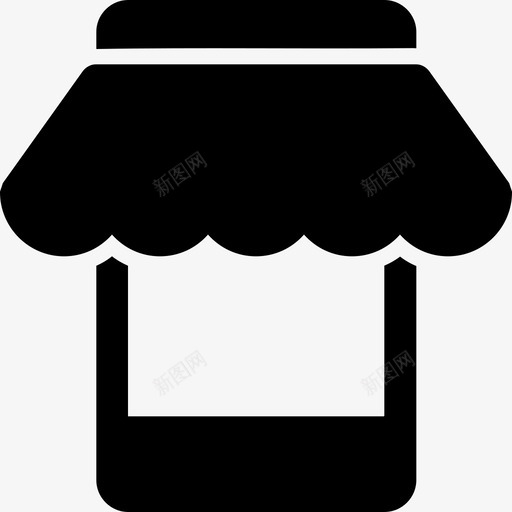 移动商店电子商店电子商务移动商店图标svg_新图网 https://ixintu.com 商店 电子 电子商务 移动 购物