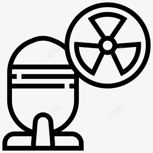 核弹炸弹导弹图标svg_新图网 https://ixintu.com 导弹 战争 核弹 武器 炸弹