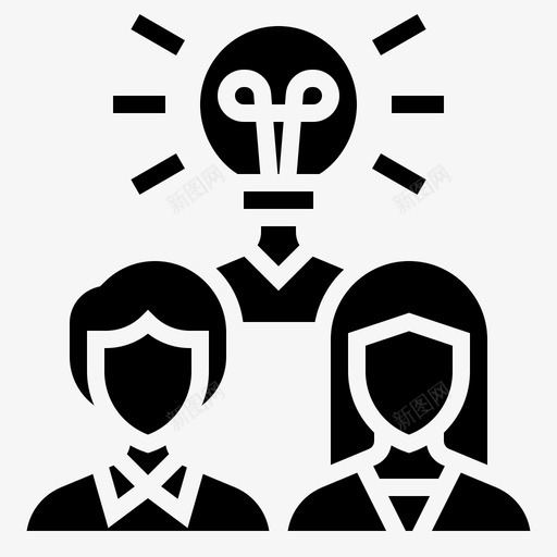团队敏捷方法论2glyph图标svg_新图网 https://ixintu.com glyph 团队 敏捷 方法论