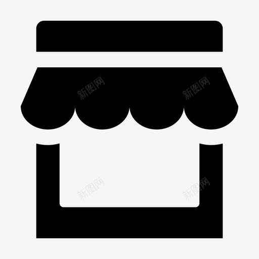 商店杂货店商场图标svg_新图网 https://ixintu.com jumpicon 商场 商店 字形 市场 杂货店 电子商务