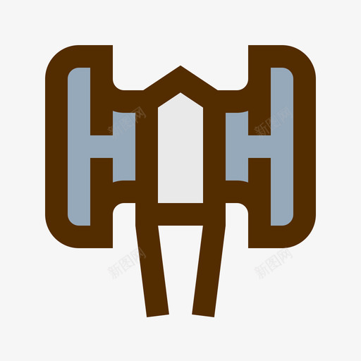 弓箭手中世纪56线性颜色图标svg_新图网 https://ixintu.com 中世纪 弓箭手 线性 颜色