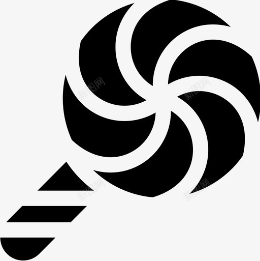 棒棒糖快餐67填充图标svg_新图网 https://ixintu.com 填充 快餐 棒棒糖