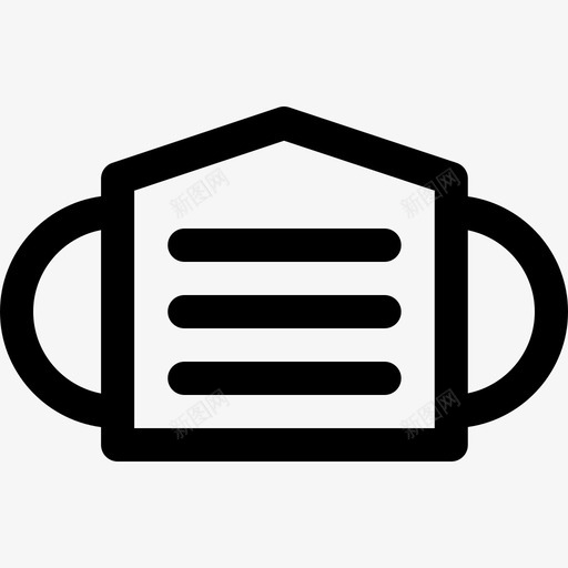 面罩献血66直系图标svg_新图网 https://ixintu.com 献血 直系 面罩