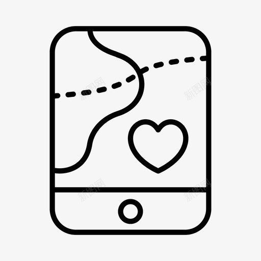 健身应用程序锻炼健身跟踪图标svg_新图网 https://ixintu.com 健康 健身 应用程序 跟踪 锻炼 马拉松