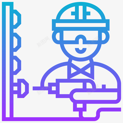 修理工建筑工人1坡度图标svg_新图网 https://ixintu.com 修理工 坡度 工人 建筑 建筑工