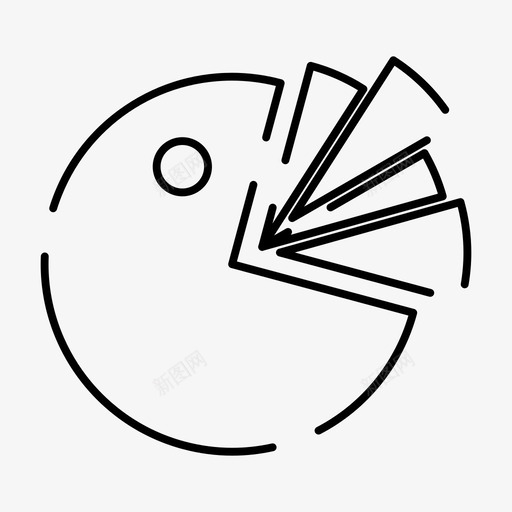 饼图图表演示图标svg_新图网 https://ixintu.com collection feb v4 web 图表 演示 界面 饼图