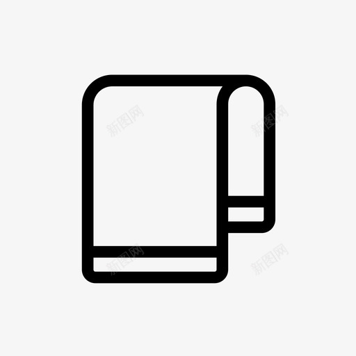 采购产品毛巾织物棉签图标svg_新图网 https://ixintu.com 产品 家用电器 棉签 毛巾 滚筒 织物 轻边 采购 风格