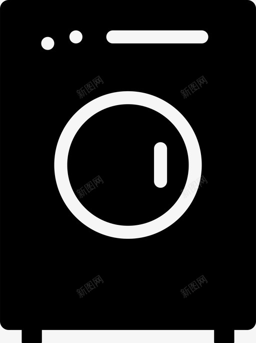 洗衣机清洁剂设备图标svg_新图网 https://ixintu.com 洗衣房 洗衣机 清洁剂 设备