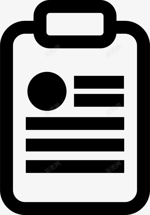 笔记剪贴板考试图标svg_新图网 https://ixintu.com 剪贴板 笔记 考试