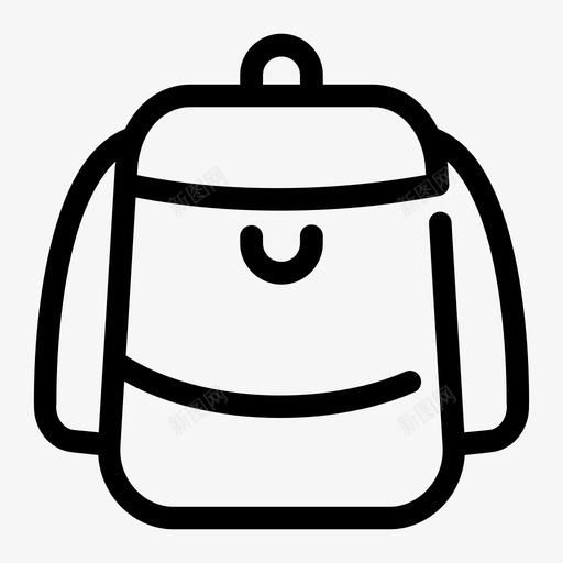 采购产品背包包办公包图标svg_新图网 https://ixintu.com 书包 产品 促销礼品 办公 杂项 背包 采购