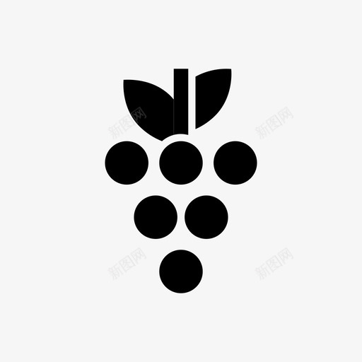 葡萄酒超市图标svg_新图网 https://ixintu.com 葡萄酒 超市