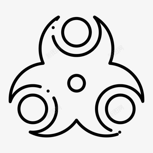 危险生物健康图标svg_新图网 https://ixintu.com 2月 v6 web 健康 医疗 危险 收集 生物 界面 警告