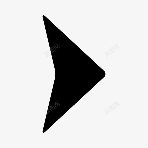箭头继续方向图标svg_新图网 https://ixintu.com 下一个 方向 箭头 继续