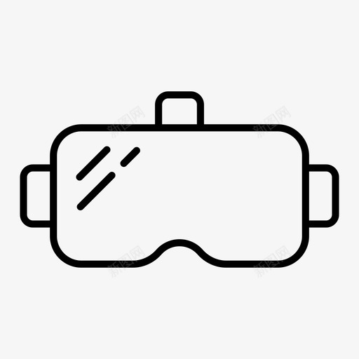 vr眼镜ar眼镜增强现实图标svg_新图网 https://ixintu.com ar vr 增强 技术 现实 电子设备 眼镜 虚拟现实
