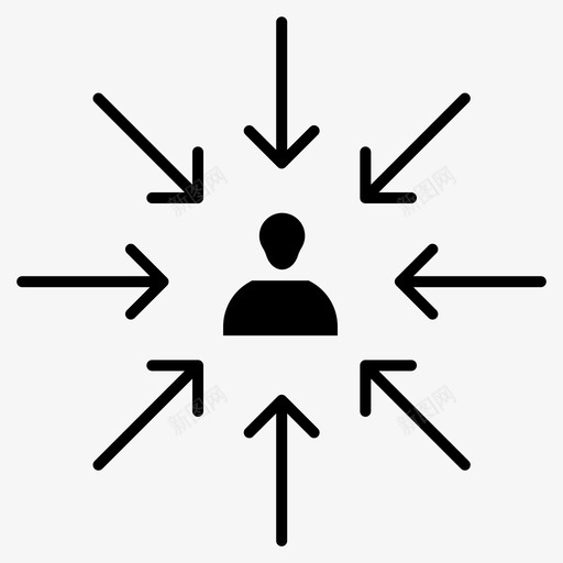 目标人员候选人选择图标svg_新图网 https://ixintu.com 业务 产品管理 人员 候选人 全球 标志 标志符 焦点 目标 符号 选择
