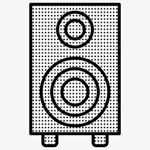 扬声器音乐家用电器星罗棋布图标svg_新图网 https://ixintu.com 家用电器 扬声器 星罗棋布 音乐