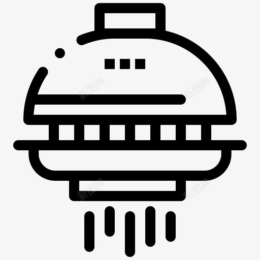 太空航天飞机宇宙飞船图标svg_新图网 https://ixintu.com 不明飞行物 太空 宇宙飞船 收集 月收 界面 网络 航天飞机