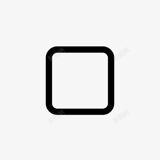 停止按钮电影图标svg_新图网 https://ixintu.com 停止 按钮 播放器 用户界面 电影 视频 音乐