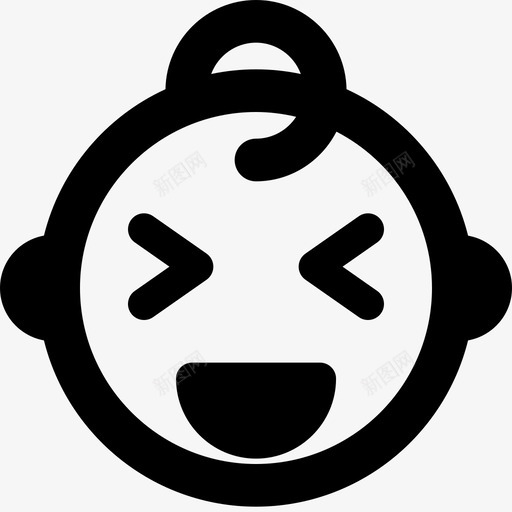 笑着笑脸和人2充满了图标svg_新图网 https://ixintu.com 充满 满了 笑着 笑脸
