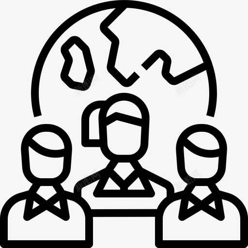 团队招募12人直系图标svg_新图网 https://ixintu.com 12人 团队 招募 直系