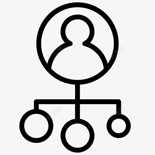 网络ai6线性图标svg_新图网 https://ixintu.com 线性 网络