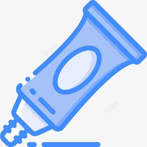 管接口110蓝色图标svg_新图网 https://ixintu.com 接口 蓝色