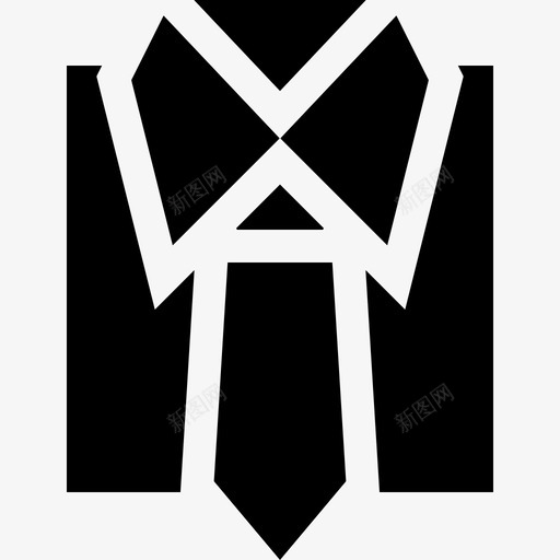 领带就业21已满图标svg_新图网 https://ixintu.com 就业 已满 领带