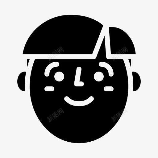 孩子快乐的人1雕文图标svg_新图网 https://ixintu.com 乐的 人雕文 孩子 快乐