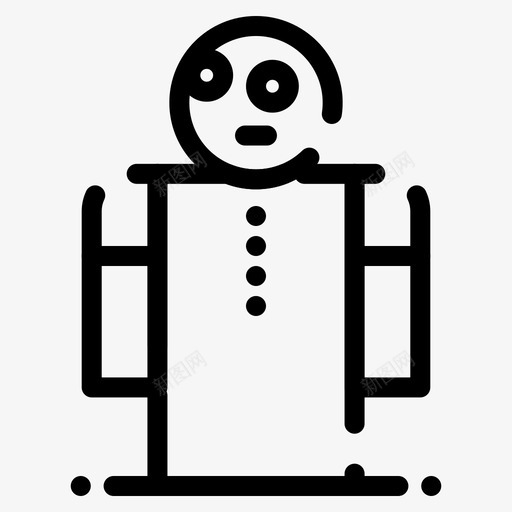 手臂手张开图标svg_新图网 https://ixintu.com 大胆 张开 性格 意识 手臂 特点 生活 虚线