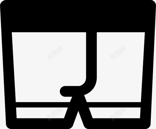 内裤内衣穿着时尚图标svg_新图网 https://ixintu.com 内衣 内裤 时尚 穿着