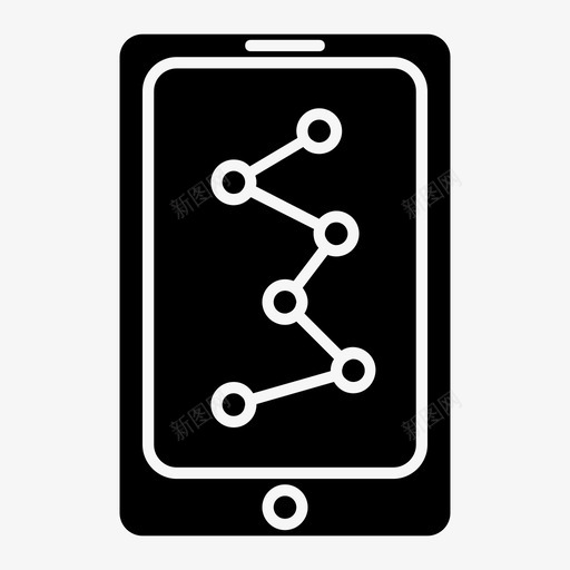 智能手机网络设备网络图标svg_新图网 https://ixintu.com 手机 智能 网络 网络设备