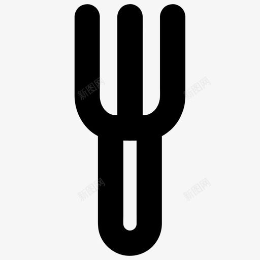 叉子农业园艺图标svg_新图网 https://ixintu.com 农业 叉子 园艺 图标 基本 尺寸 工具 所有 草坪