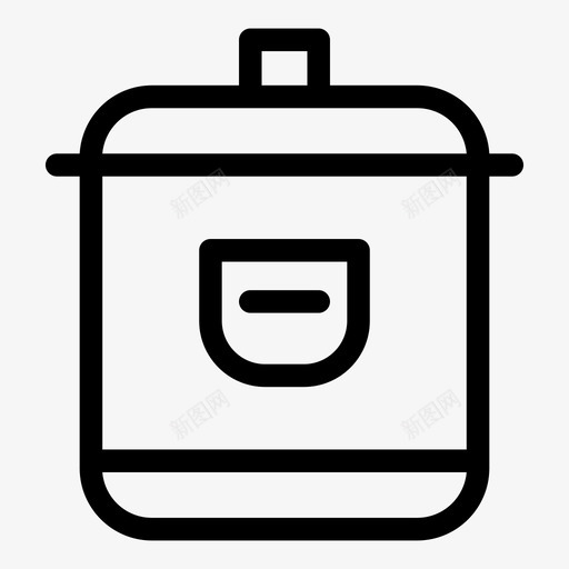 采购产品电饭锅电饭煲电子图标svg_新图网 https://ixintu.com 产品 厨房用具 电器 电子 电饭煲 电饭锅 采购 食品 餐厅