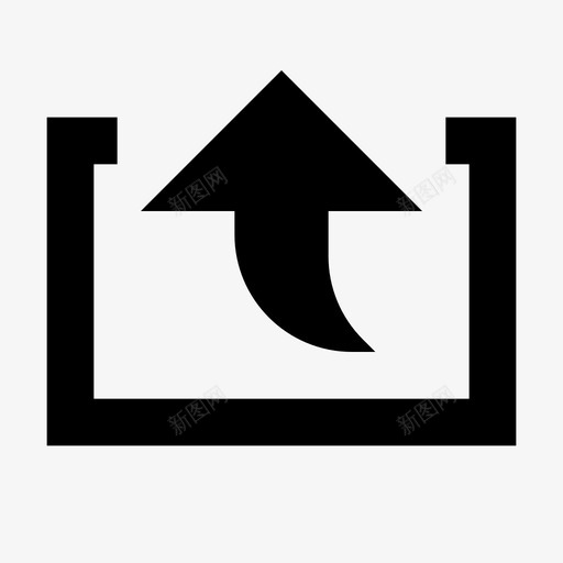 传输导入发送图标svg_新图网 https://ixintu.com 上传 传输 共享 发送 导入 导出