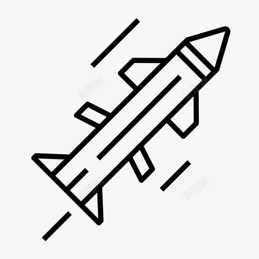 导弹炸弹炸药图标svg_新图网 https://ixintu.com 子弹 导弹 枪支 火器 炸弹 炸药