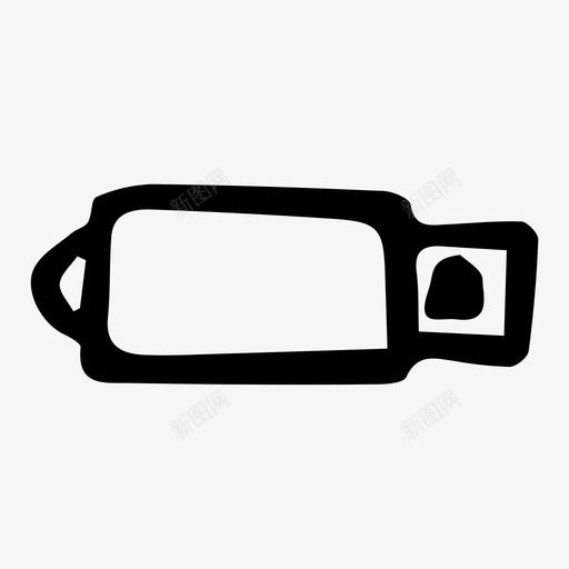 usb涂鸦草图图标svg_新图网 https://ixintu.com usb 涂鸦 草图