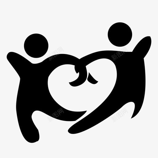 一起成长吧logosvg_新图网 https://ixintu.com 一起成长吧logo 单色