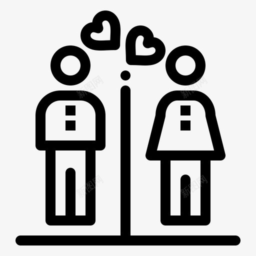 休息室男孩夫妇图标svg_新图网 https://ixintu.com 2月 v4 休息室 夫妇 女孩 收集 男孩 界面 网络