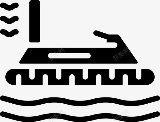 气垫船海军9号填充图标svg_新图网 https://ixintu.com 9号 填充 气垫船 海军