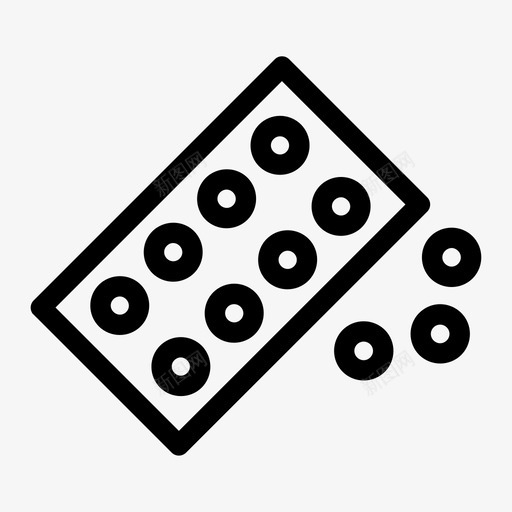 标签和药片胶囊药物图标svg_新图网 https://ixintu.com 杂项 标签 胶囊 药片 药物
