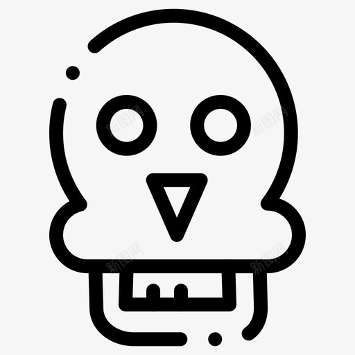 头骨人医学图标svg_新图网 https://ixintu.com 2月 v4 医学 头骨 收集 死亡 界面 网络