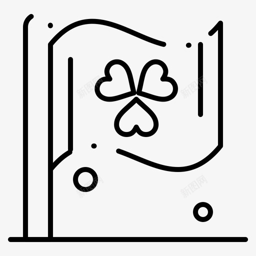 爱尔兰国旗爱尔兰标志图标svg_新图网 https://ixintu.com 国旗 常规 标志 点线 爱尔兰 独立日