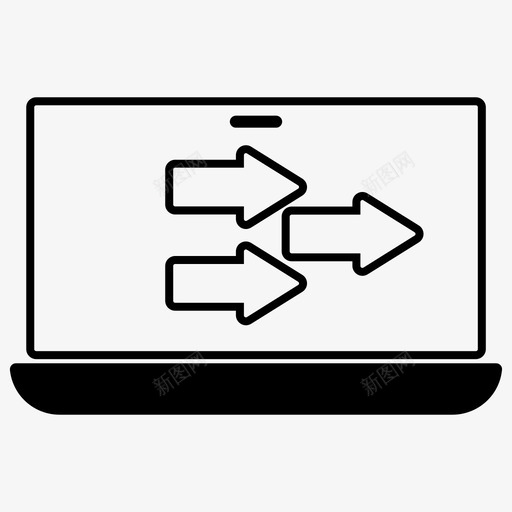 快速笔记本更快最快图标svg_新图网 https://ixintu.com 图标 字形 工作 快速 性能 更快 最快 笔记本 速度