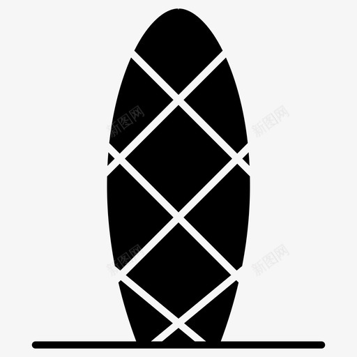小黄瓜建筑地标图标svg_新图网 https://ixintu.com 伦敦 地标 小黄瓜 小黄瓜塔 建筑
