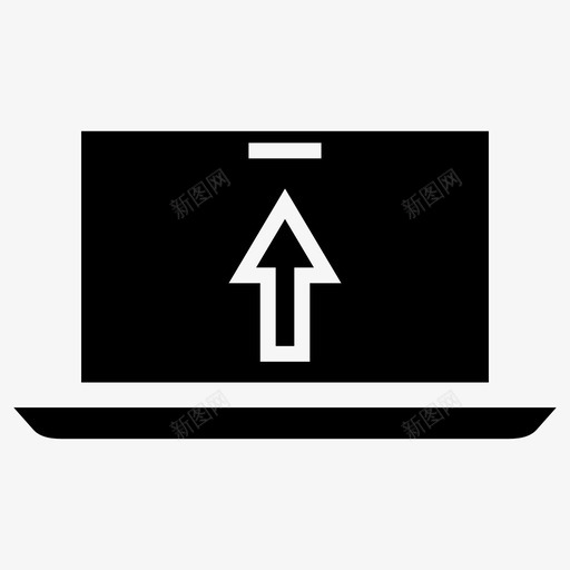 笔记本电脑更新性能升级图标svg_新图网 https://ixintu.com 升级 性能 更新 电脑 笔记本